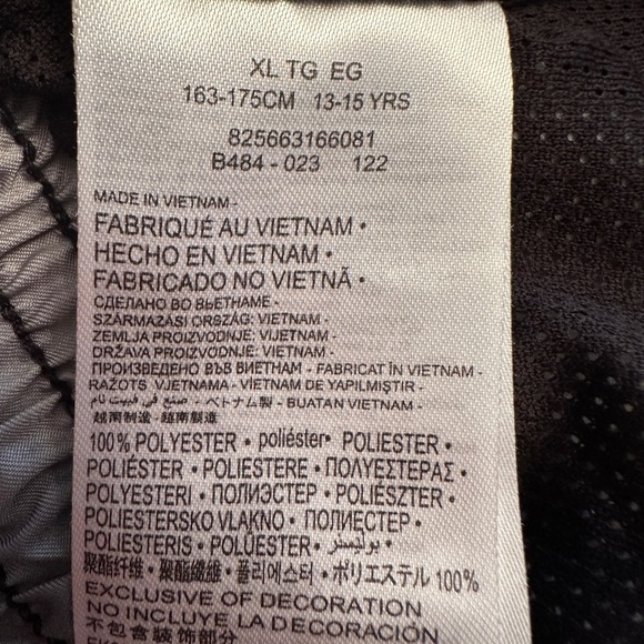 Nike Air Jordan Shorts Boys Youth Size XL 13-15 Smoke Dye Lined Basketball - Picture 5 of 9